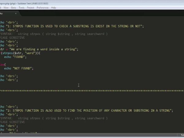 Understanding PHP’s strpos Function